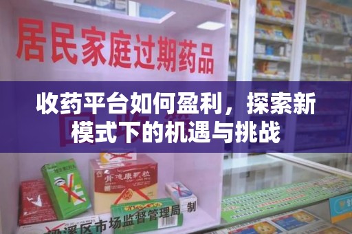无锡收药平台如何盈利，探索新模式下的机遇与挑战